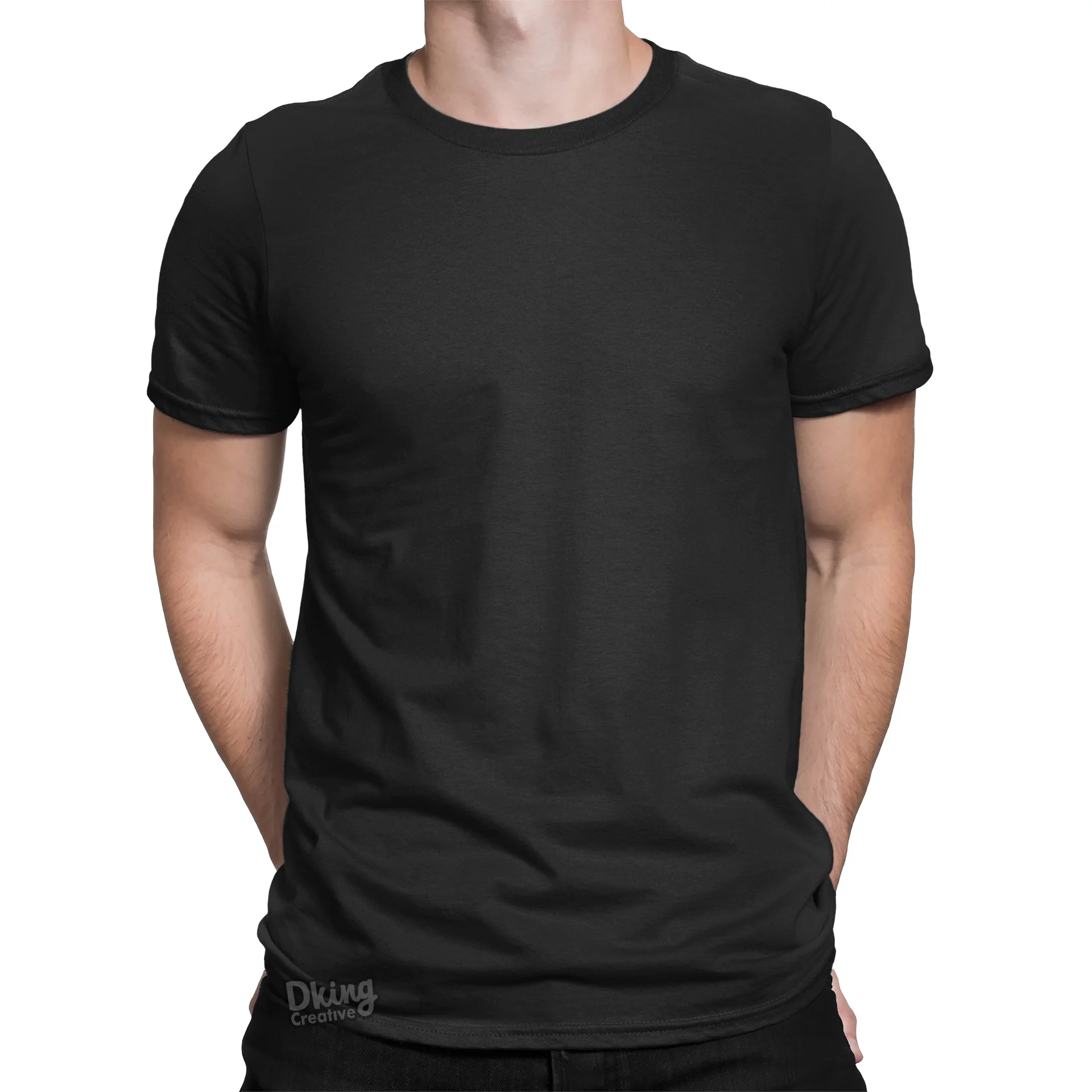 Camiseta Preta sem estampa